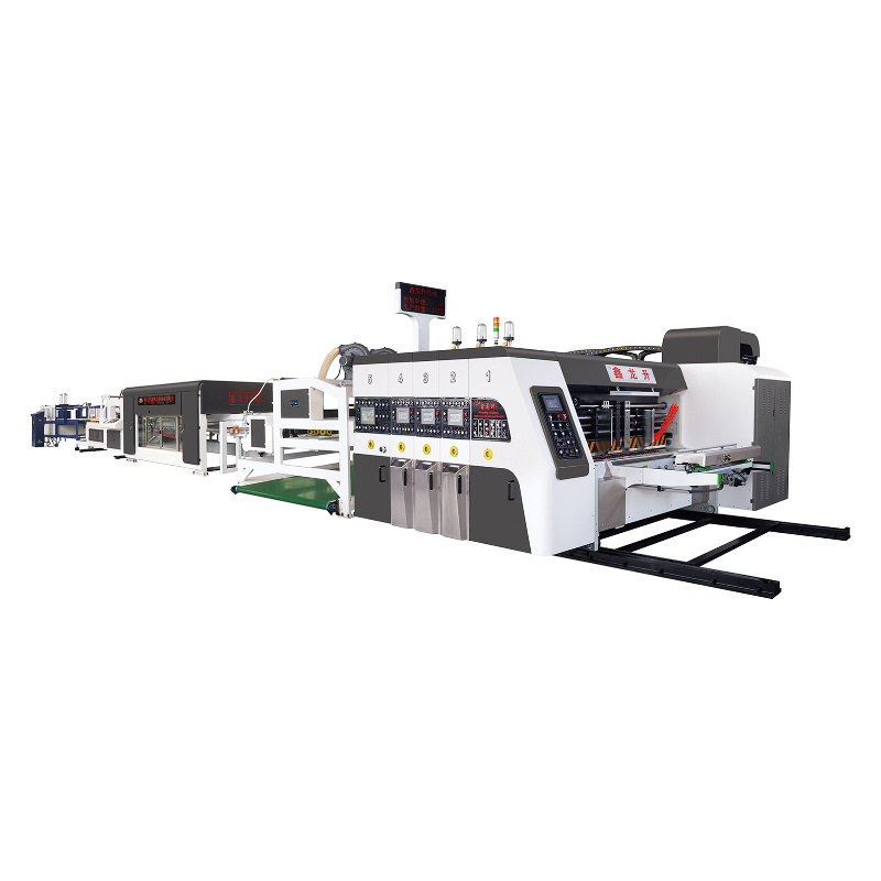 XLS-1050 Model High Speed Automatic Printer Folder Gluer Linkage Line