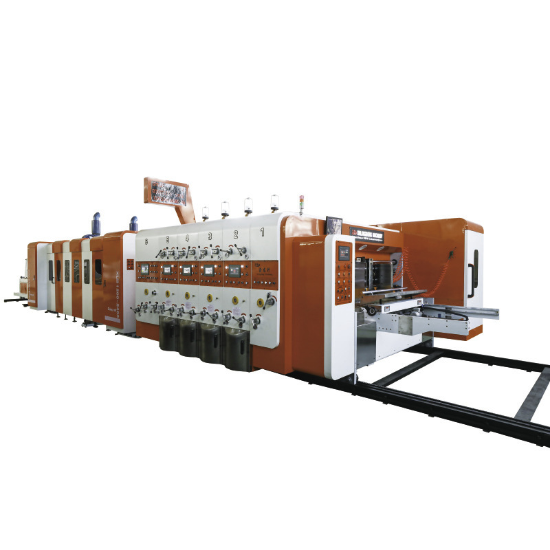 XLS-1200 Model High Speed Automatic Printer Folder Gluer Linkage Line